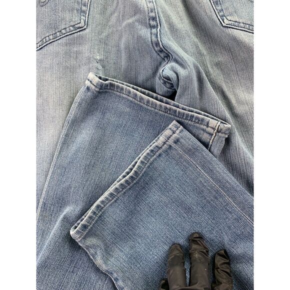 AG Adriano Goldschmied 36X34 MEN THE GRADUATE WELL WORN JEANSLIGHT WASH BLUE - Picture 8 of 11